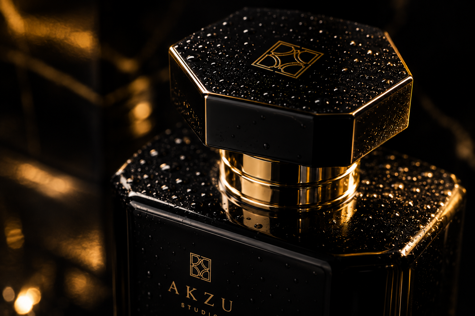 Luxury Perfume Campaign - Macro material detail shot